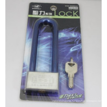 Chrome Plated Square Long Shackle Atom Padlock (CAP)